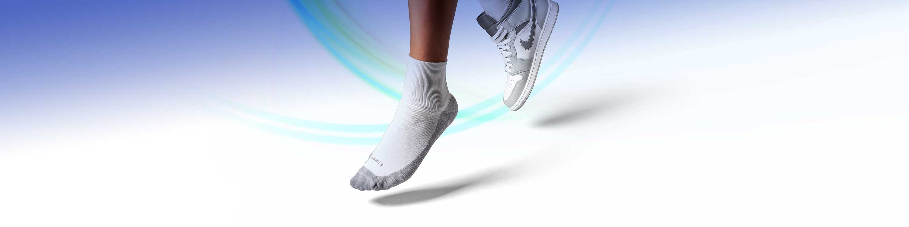 NO SWEAT SOCKS: SWEAT RESISTANT & ABSORBING
