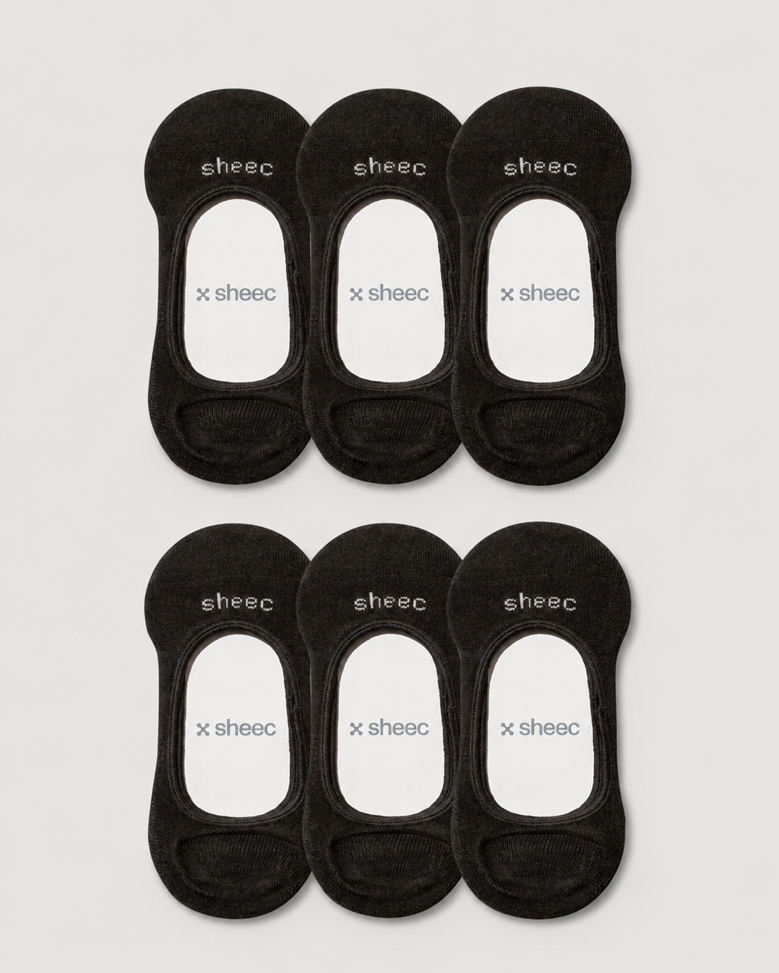 Active Extra Low-cut No Show Socks | BLACK 6-Pair Multipack