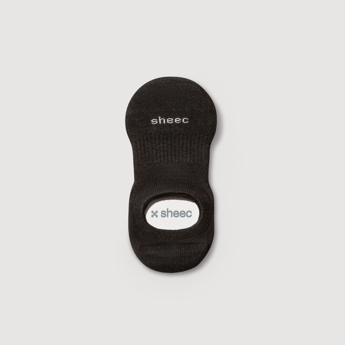 Active High-cut No Show Socks | BLACK
