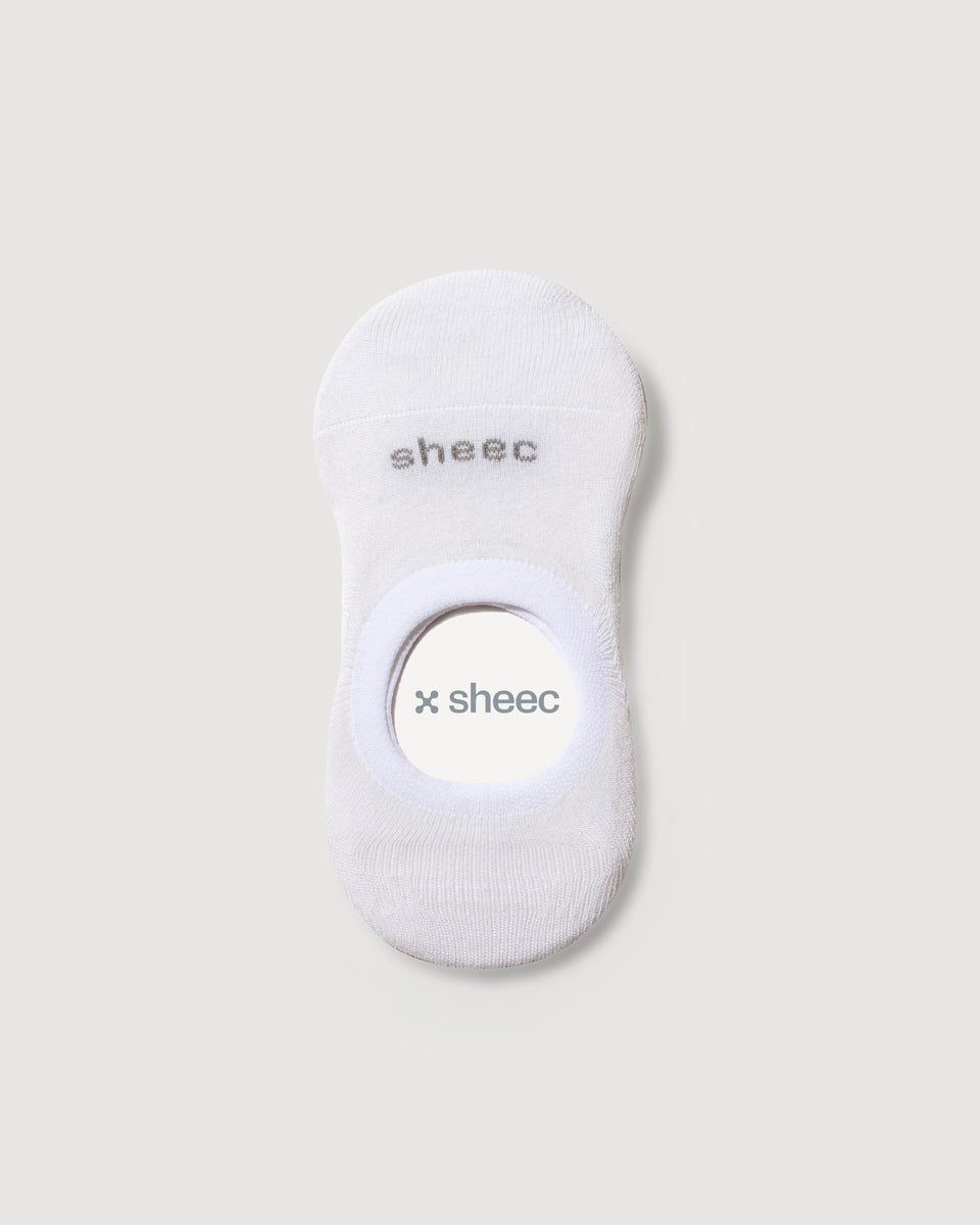 Active Mid-cut No Show Socks | WHITE