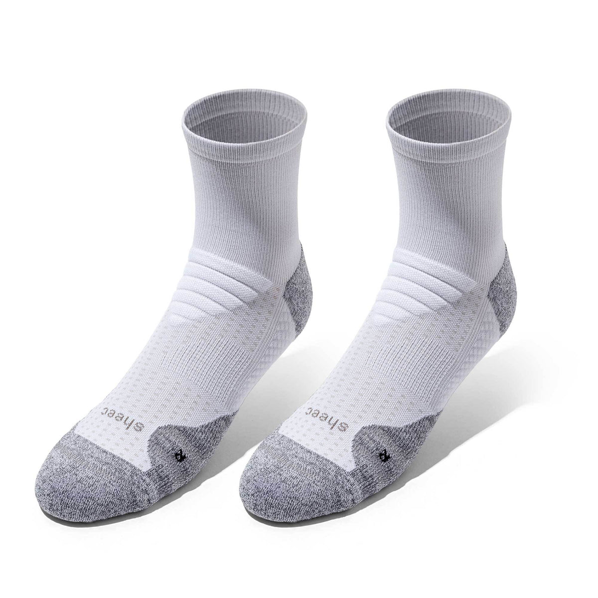 ComFits Compression Quarter Socks | White 2 Pair Multipack