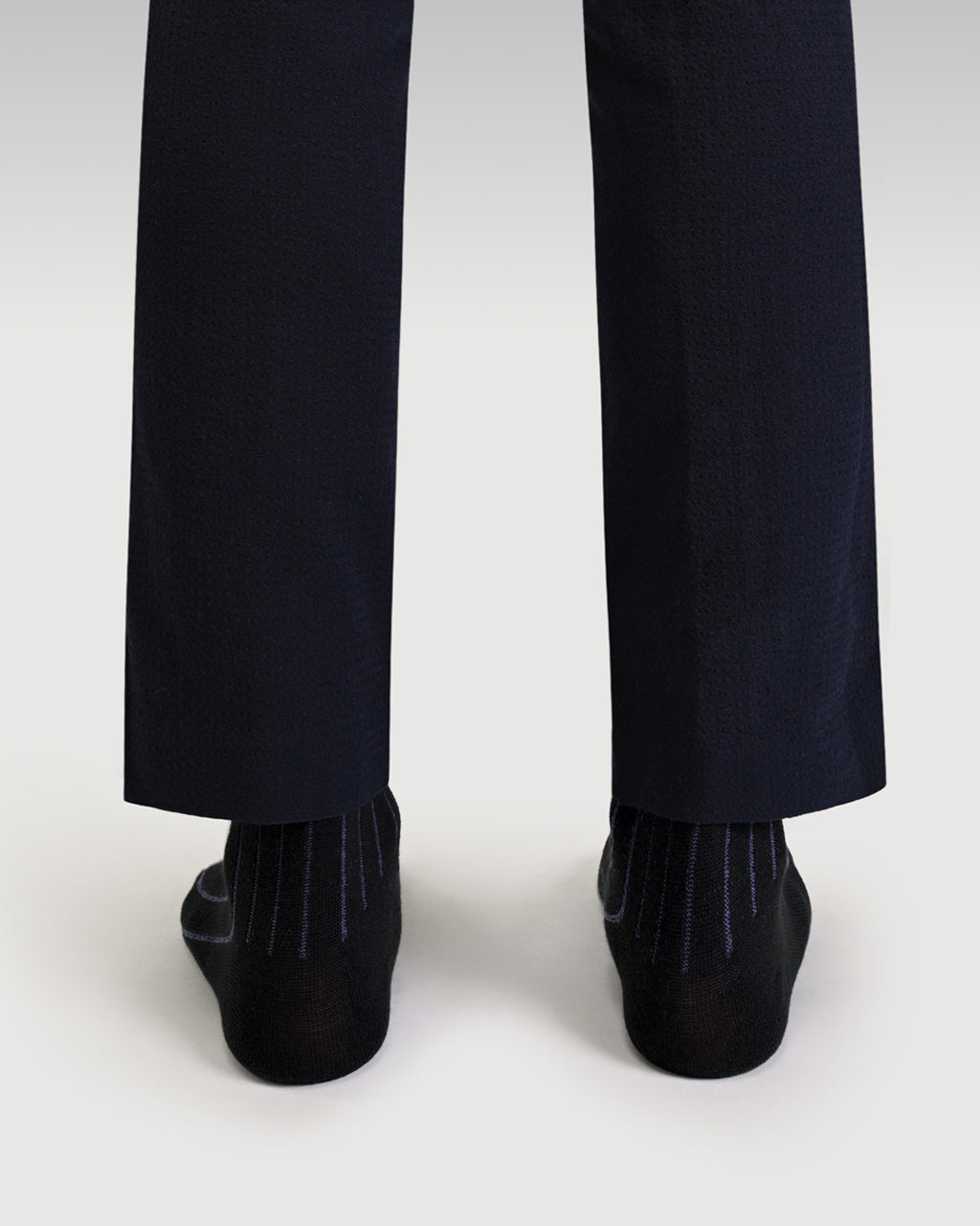 Everywear Classic Crew Socks | BLACK Two-tone Combo 3 Pairs