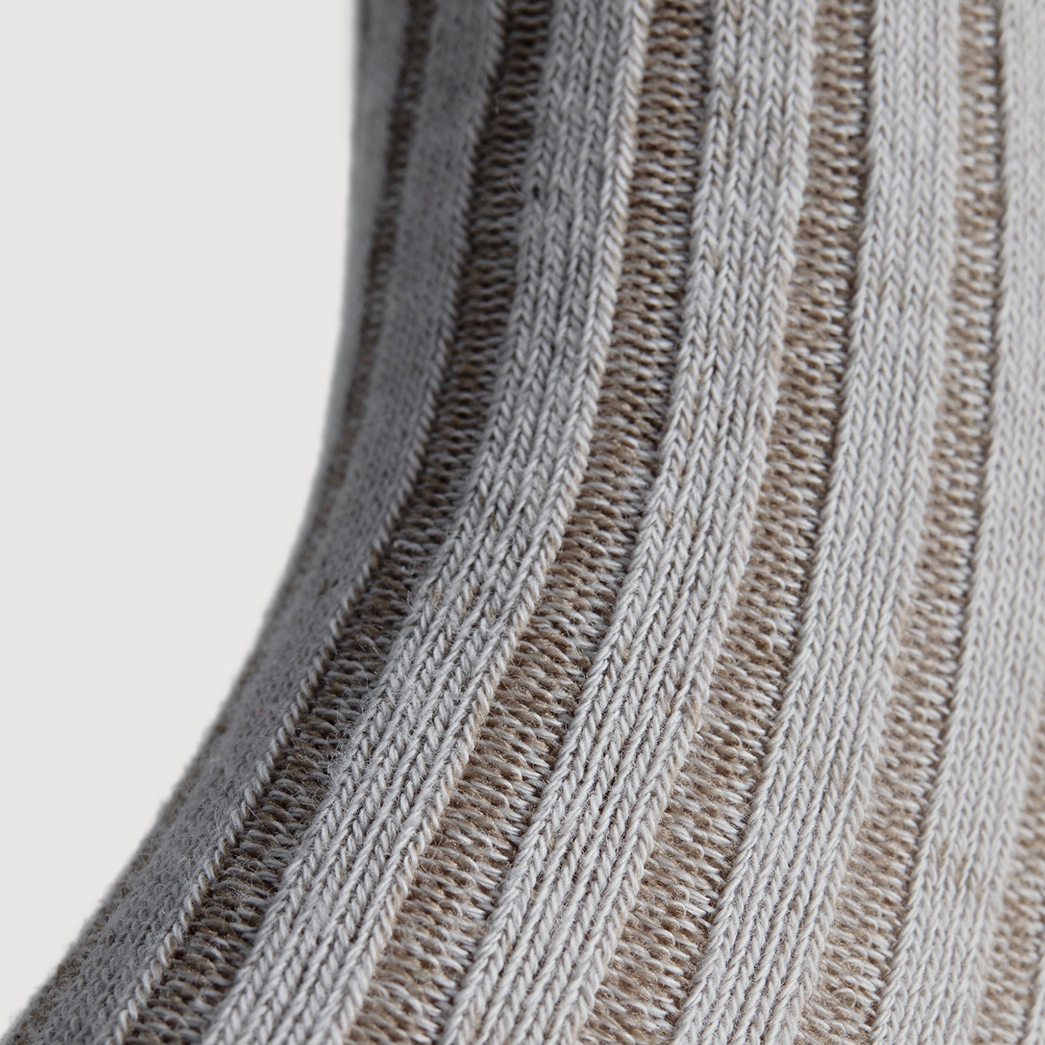 Everywear Refined Ribbed Socks | GRAY Two-tone 6 Pair Gift Box