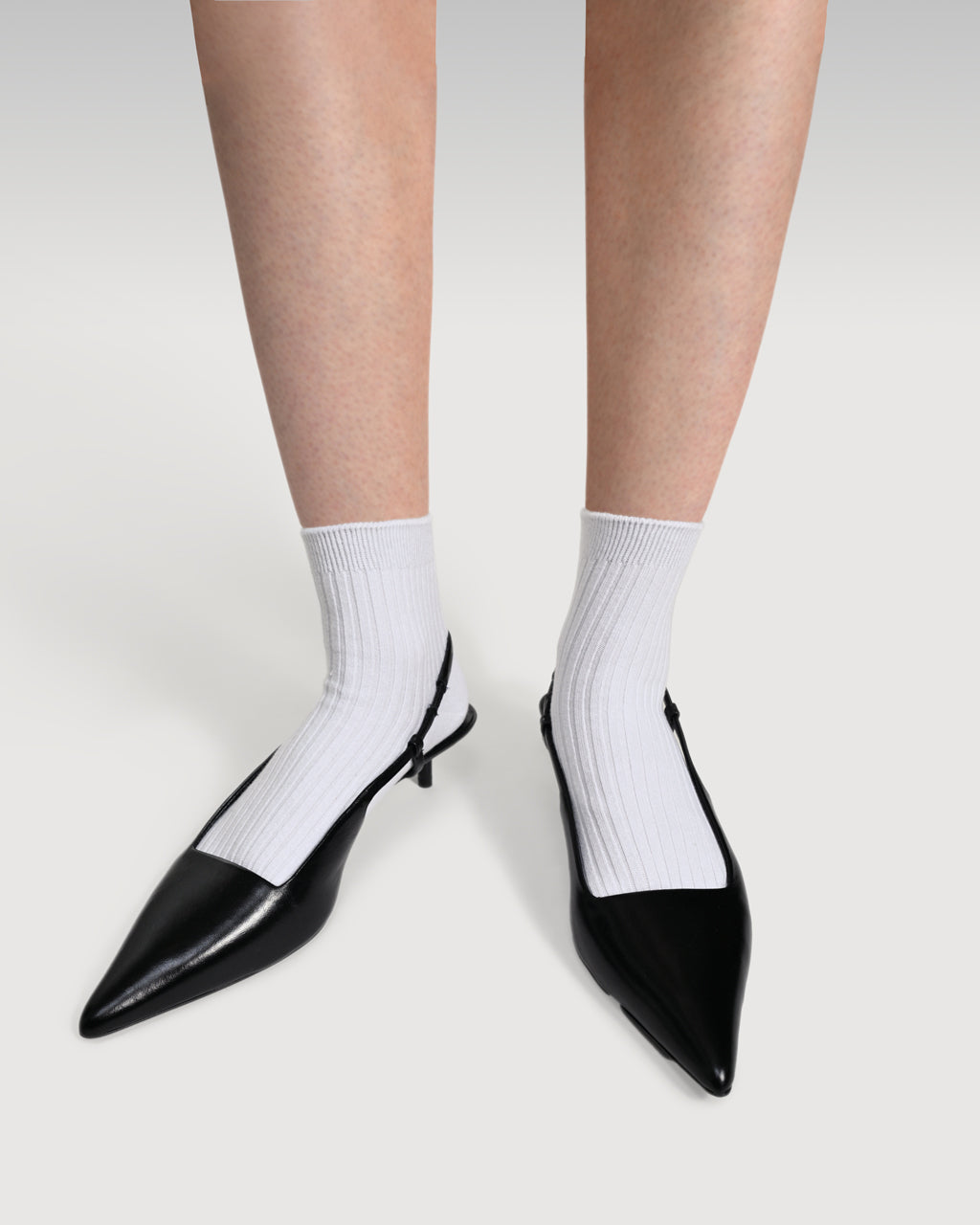 Everywear Refined Ankle Socks | White 6-Pair Multipack