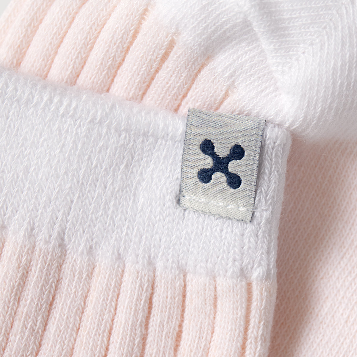 Everywear Refined Ribbed Socks | WHITE Two-tone 6 Pair Gift Box