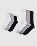 Everywear Refined Ankle & Crew Socks | Combo Variety 6-Pair Bundle