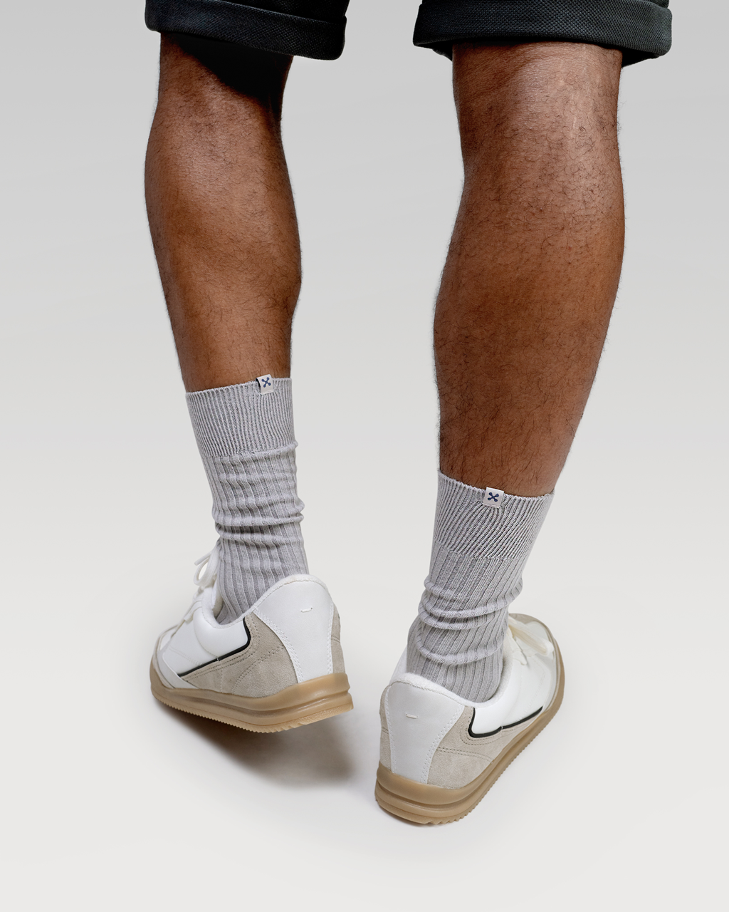 Everywear Refined Crew Socks | GRAY