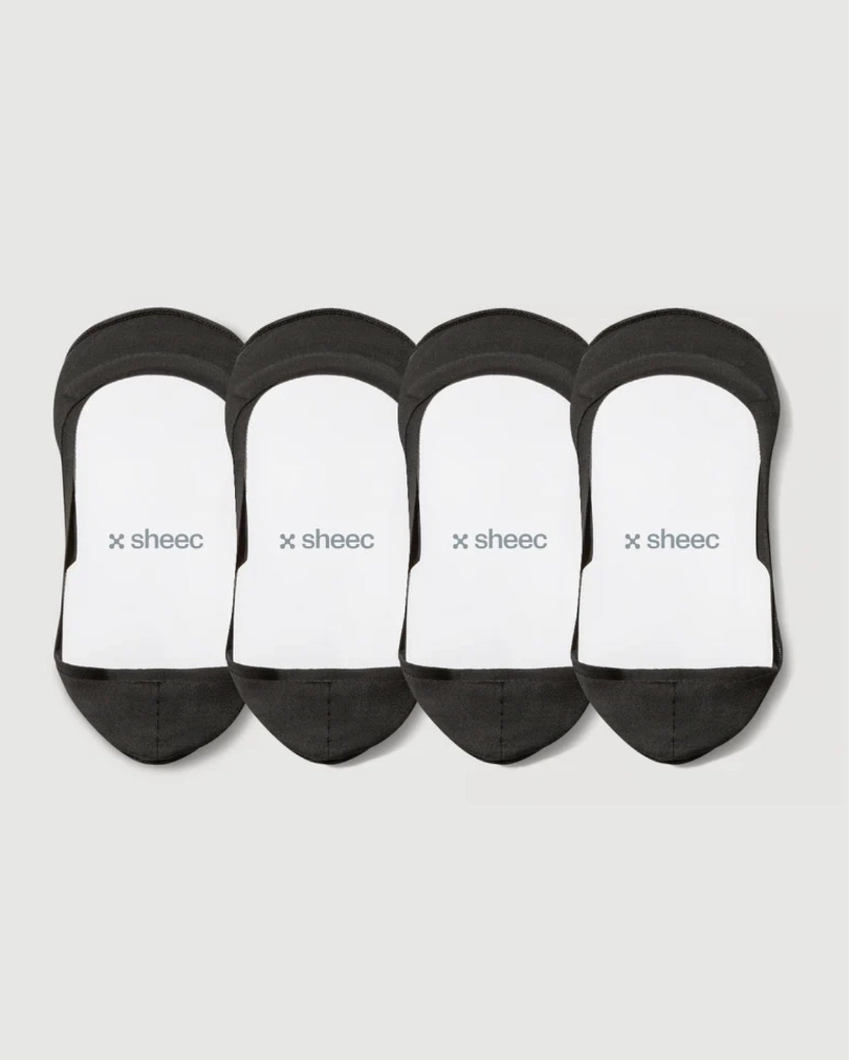 Secret Ultra Low-cut No Show Socks | Black 4-Pair Multipack