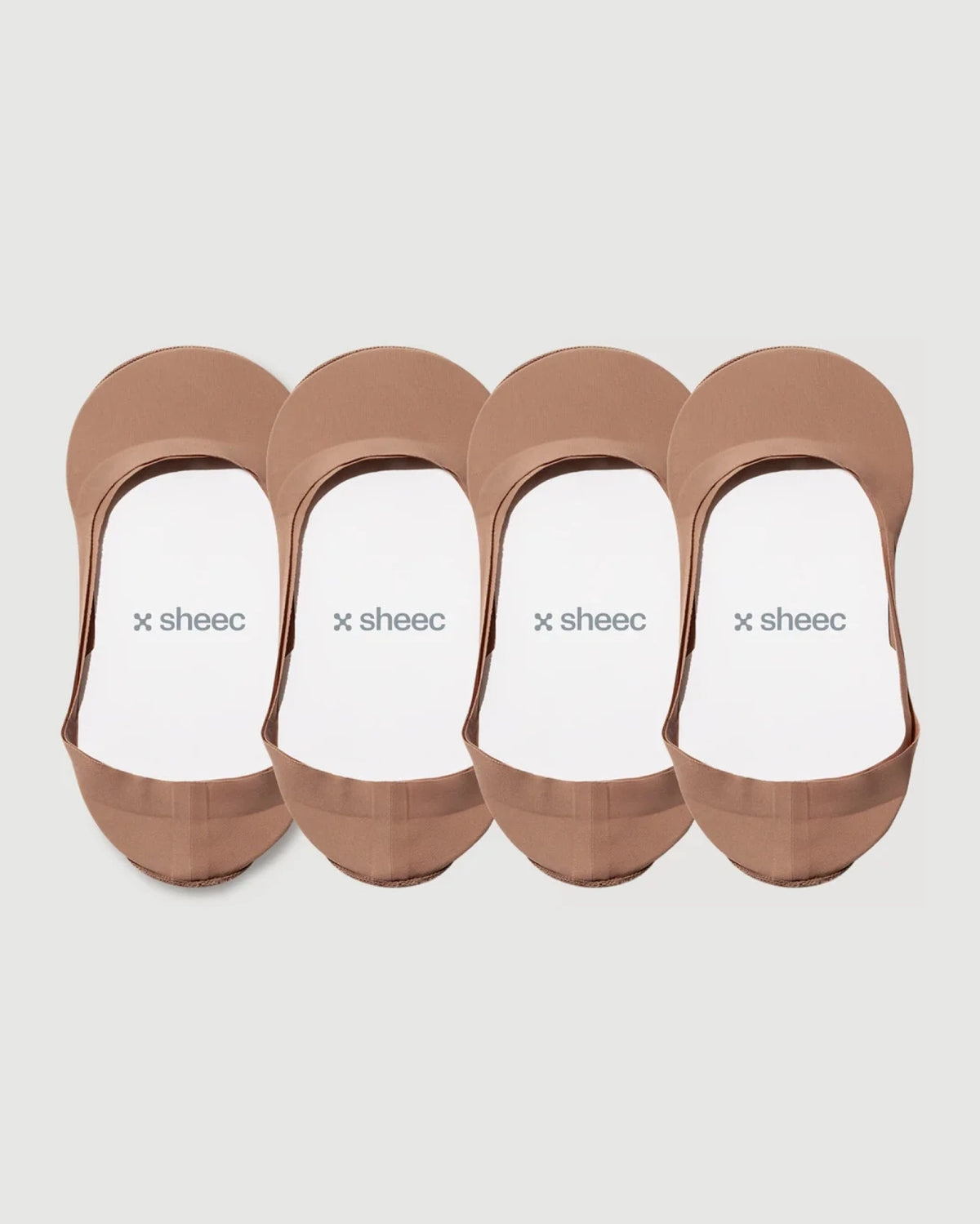 Secret Low-cut No Show Socks | Tan 4-Pair Multipack