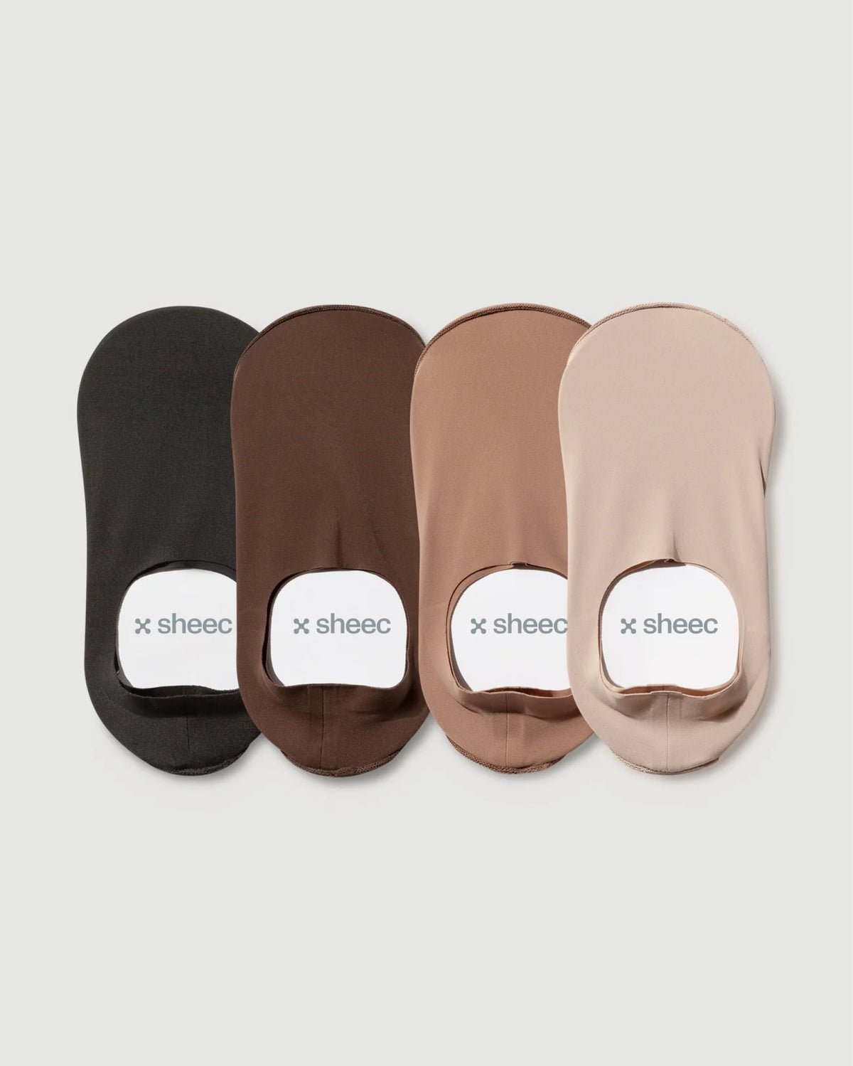 Secret High-cut No Show Socks | 4 Colors 4-Pair Multipack