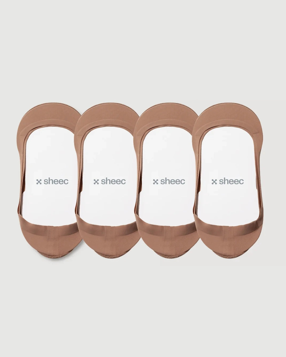 Secret Ultra Low-cut No Show Socks | Tan 4-Pair Multipack