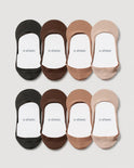 Secret Low-cut No Show Socks | 4 Colors 8-Pair Multipack