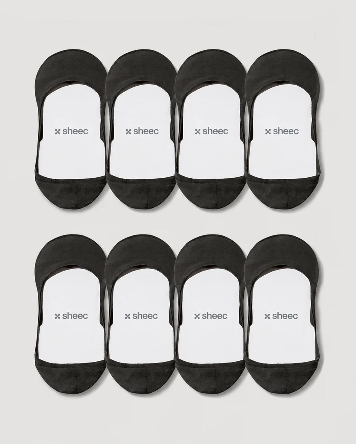 Secret Low-cut No Show Socks | Black 8-Pair Multipack