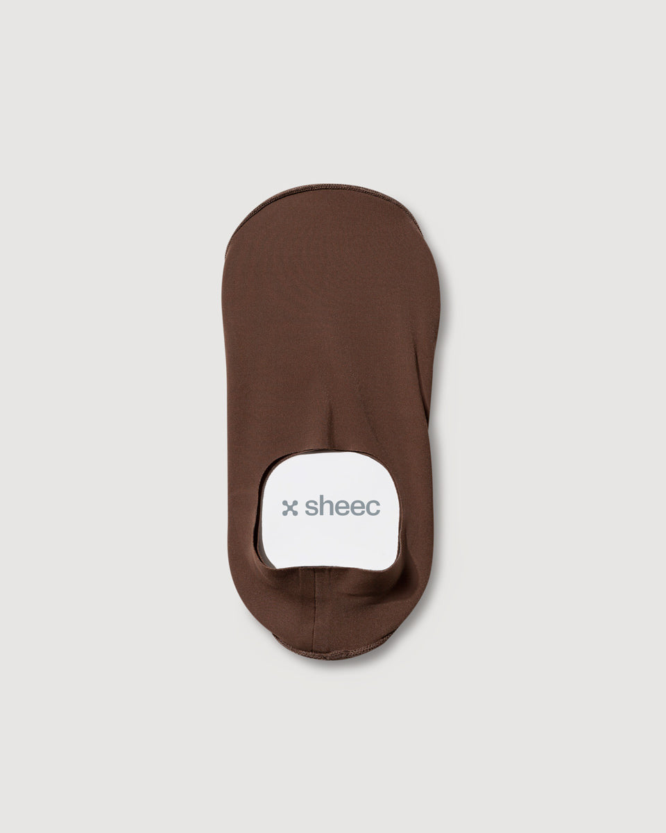 ladies brown dress socks No-Show Brown Dress Socks | Thin High Cut Dress Socks
