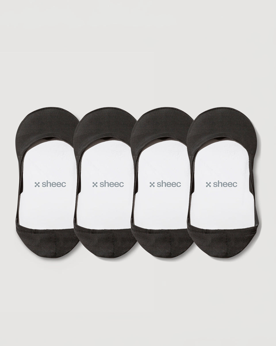 Secret Low-cut No Show Socks | Black 4-Pair Multipack