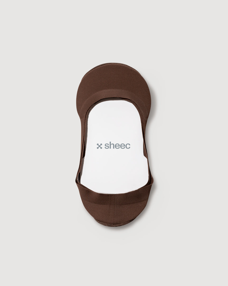Brown Dress Socks | Low Cut No-Show Liner Socks | Secret | Sheec Men / M: M 6-8