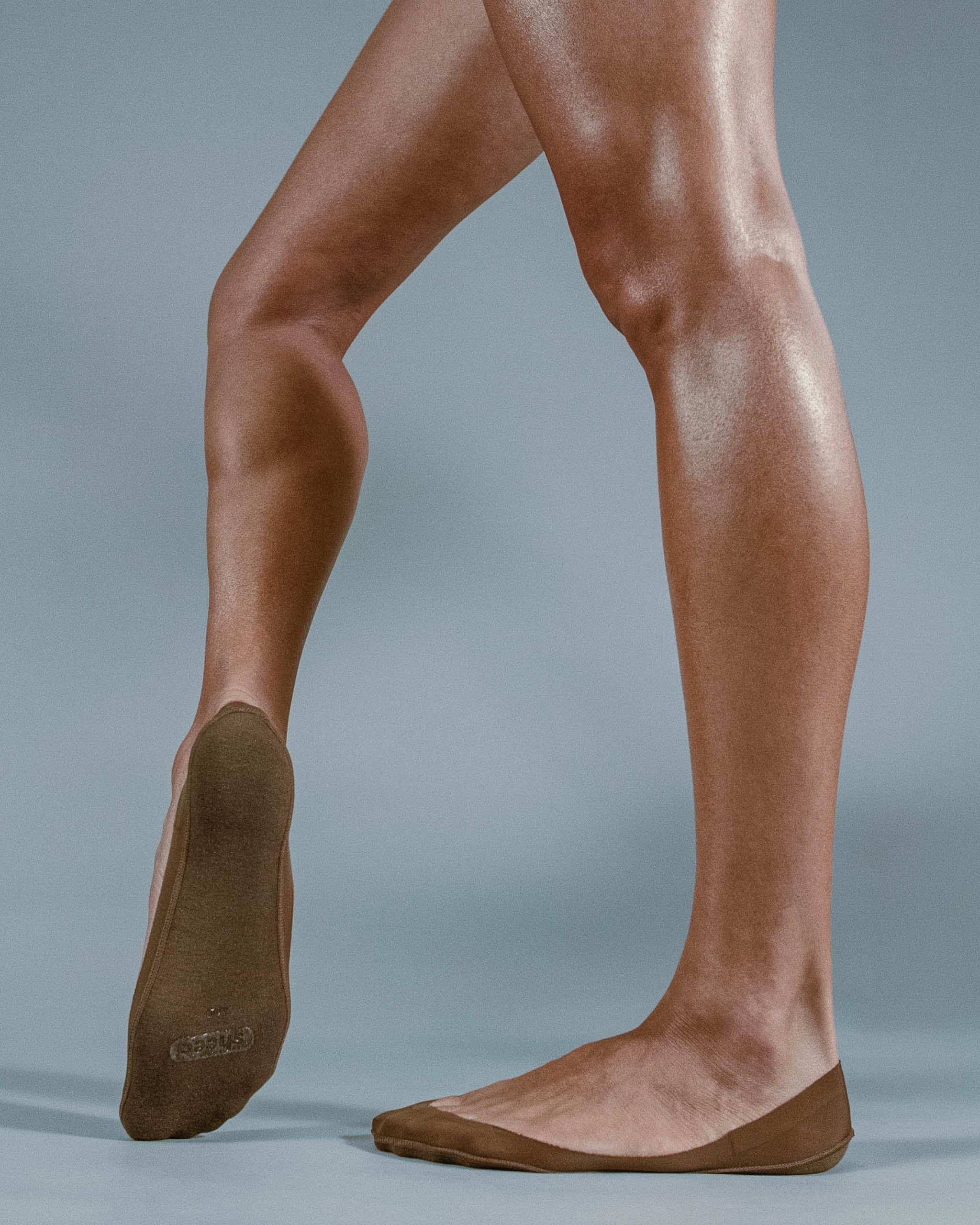Brown Ultra Low Cut Liner Socks | No-Show Dress Socks