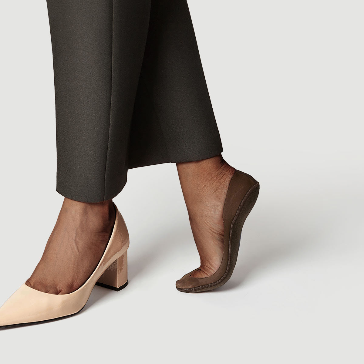 Secret Ultra Low-cut No Show Socks | BROWN