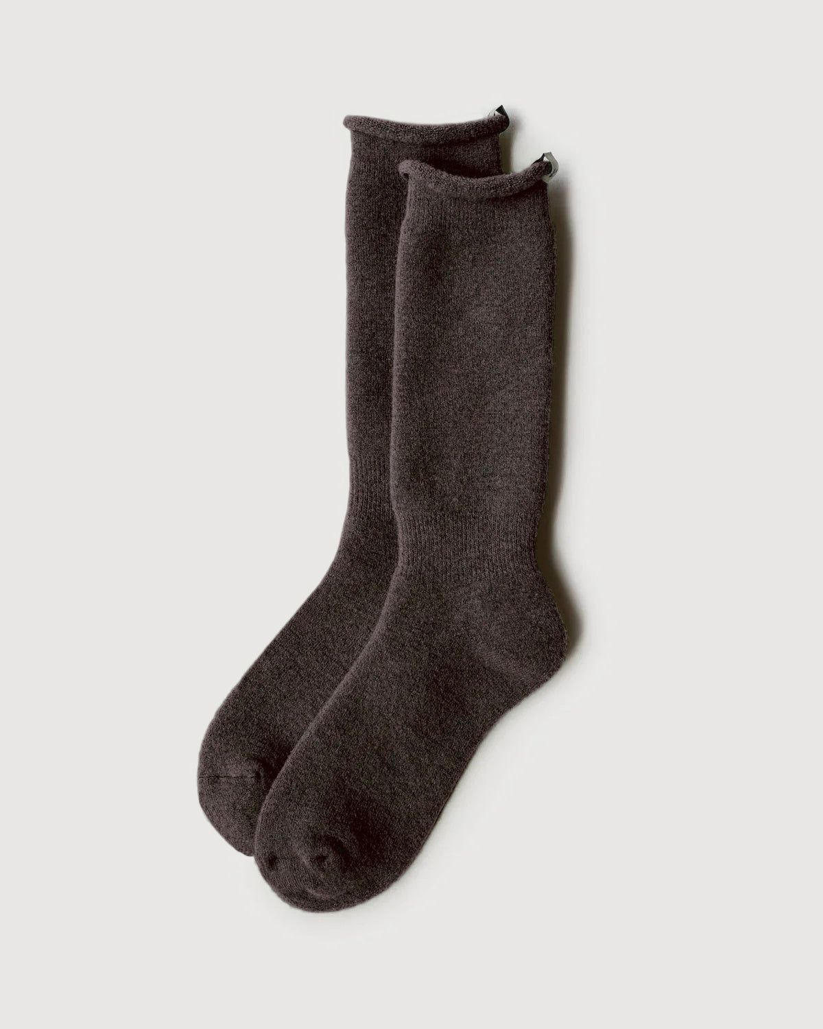 Terry Wool Socks | Mocha
