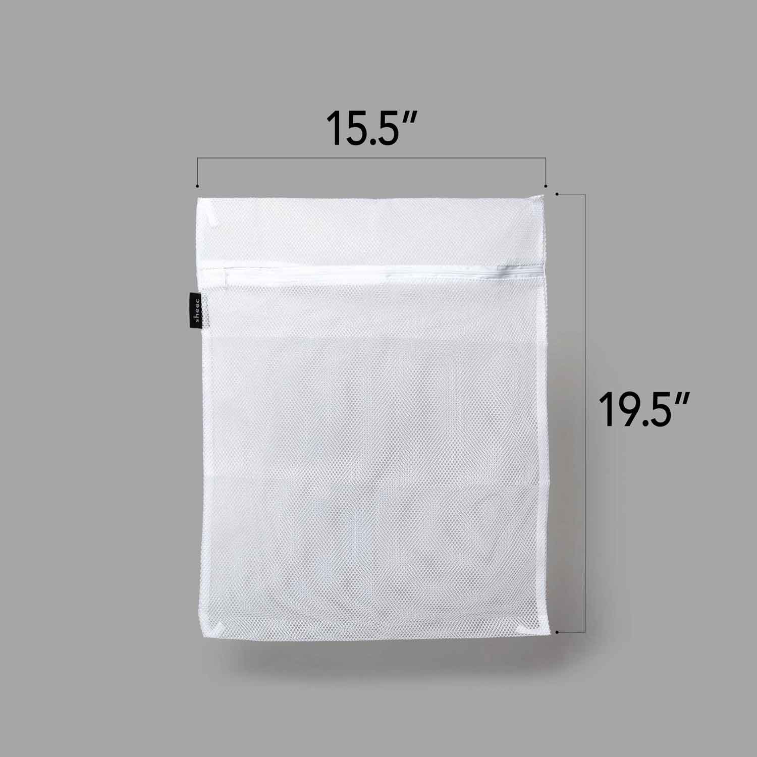 Large Mesh Laundry Bag With Zipper