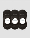Active Low-cut No Show Socks | Black 3-Pair Multipack