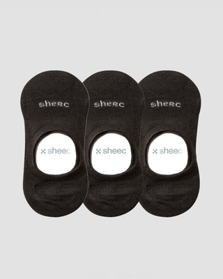 Active Low-cut No Show Socks | Black 3-Pair Multipack
