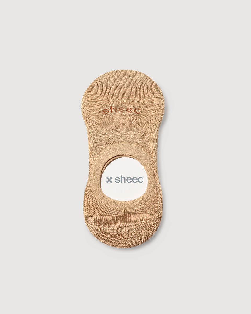 Active Mid-cut  No Show Socks | BEIGE