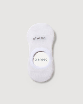 Active Mid-cut  No Show Socks | WHITE