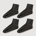 Ultra Thin for Ankle Boots | BLACK 4 Pairs