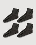 Ultra Thin for Ankle Boots | BLACK 4 Pairs