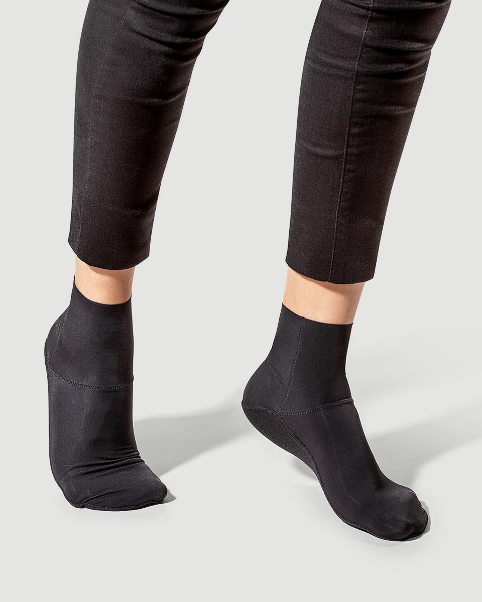 Ultra Thin for Ankle Boots | BLACK 4 Pairs