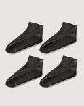 Ultra Thin Socks for Ankle Booties | BLACK 4 Pairs
