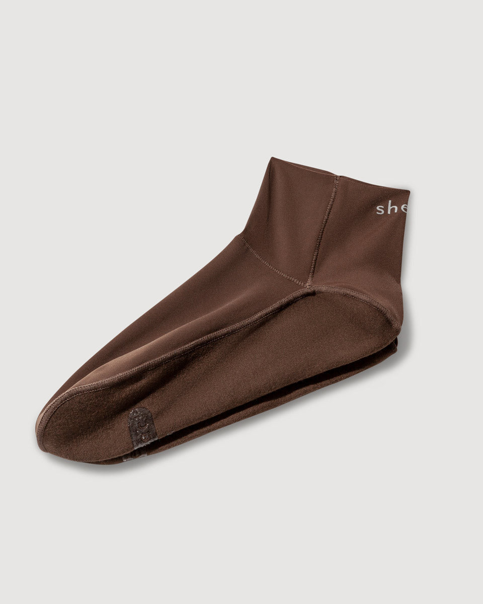 Ultra Thin Socks for Ankle Booties | BROWN