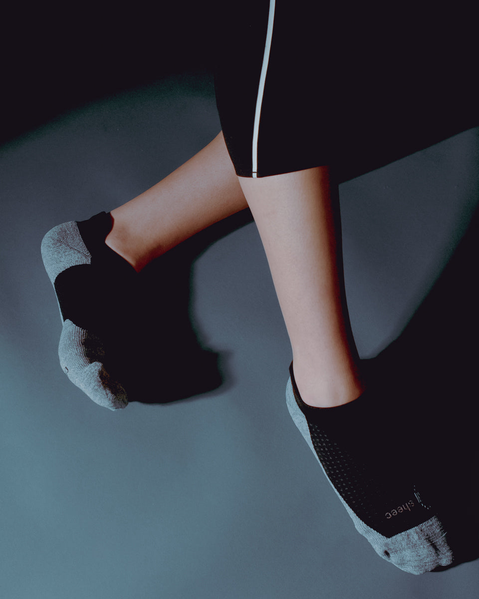 ComFits Compression Blister Tab Socks | BLACK