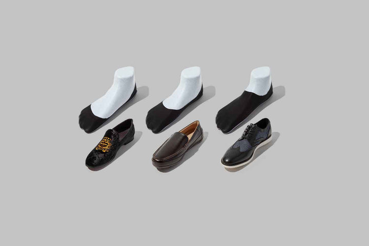 Men's No Show Loafer Socks - 3 Pairs