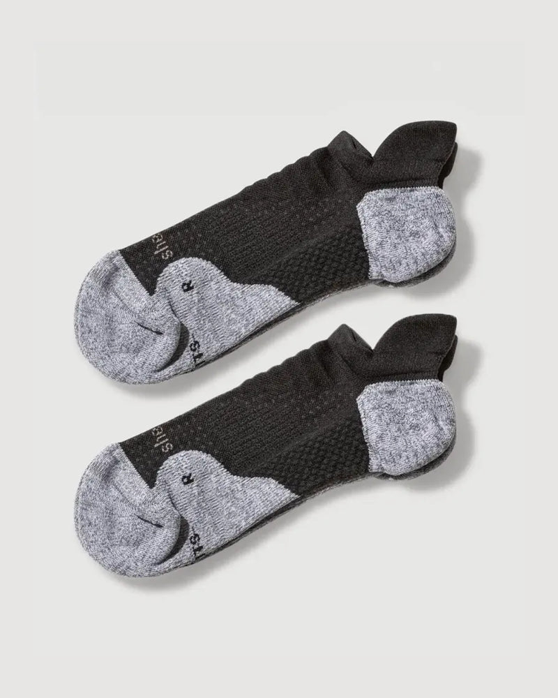 ComFits Compression Blister Tab Socks | Black 2-Pair Multipack