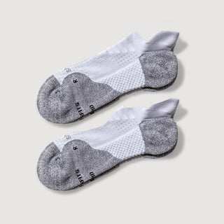 ComFits Compression Blister Tab Socks | White 2-Pair Multipack