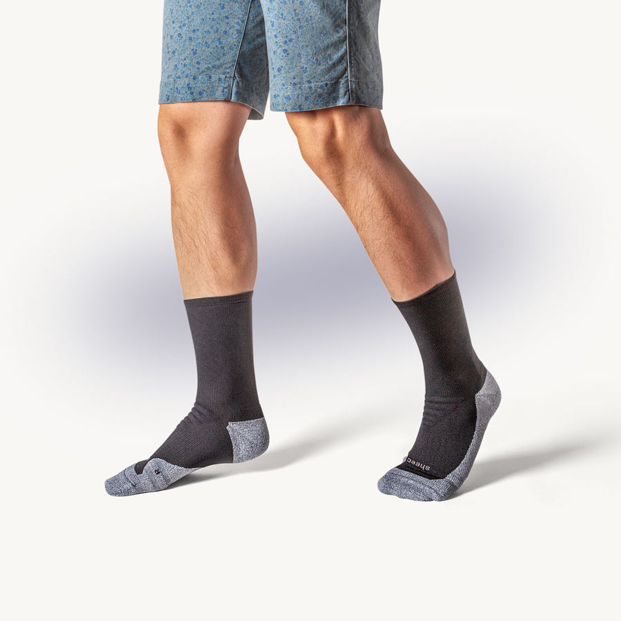 ComFits Compression Aqua-X AeroDri Crew Socks | BLACK