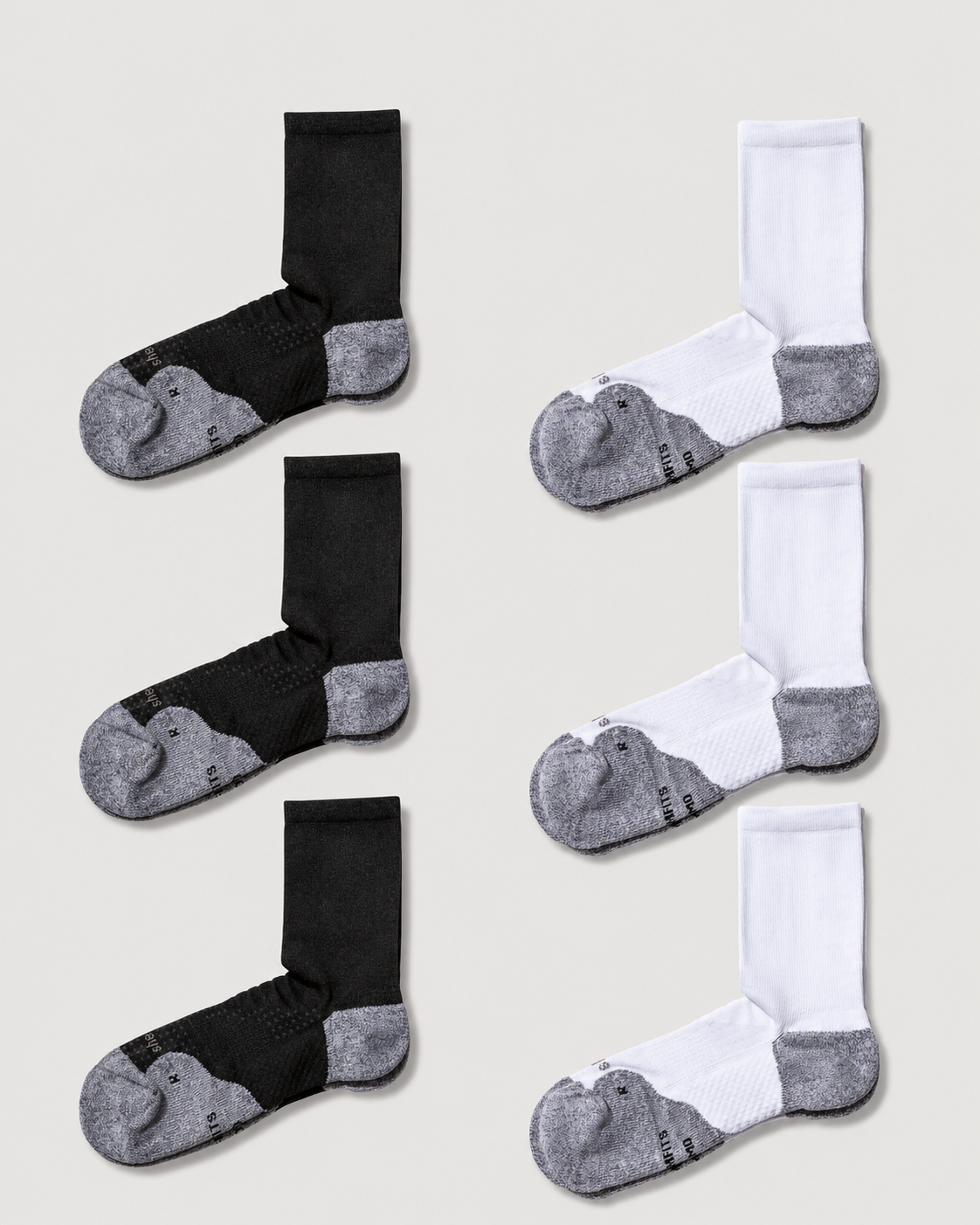 ComFits Compression Crew Socks | Combo 6 Pair Multipack