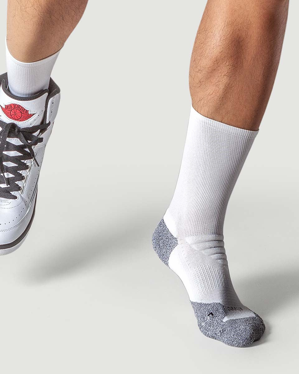 ComFits Compression Crew Socks | WHITE