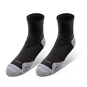ComFits Compression Quarter Socks | Black 2 Pair Multipack