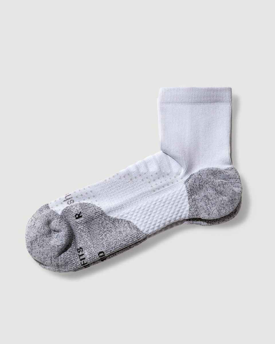ComFits Compression Quarter Socks | CHALK WHITE