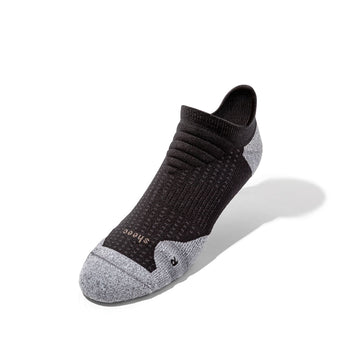 ComFits Compression Aqua-X AeroDri No Show Blister Tab Socks | BLACK