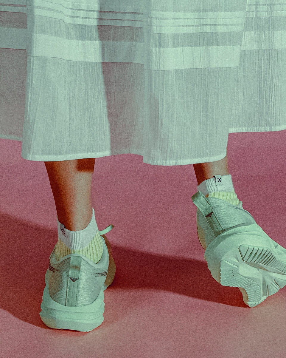 Everywear Refined Ankle Socks | WHITE Two-tone Combo 3 Pairs