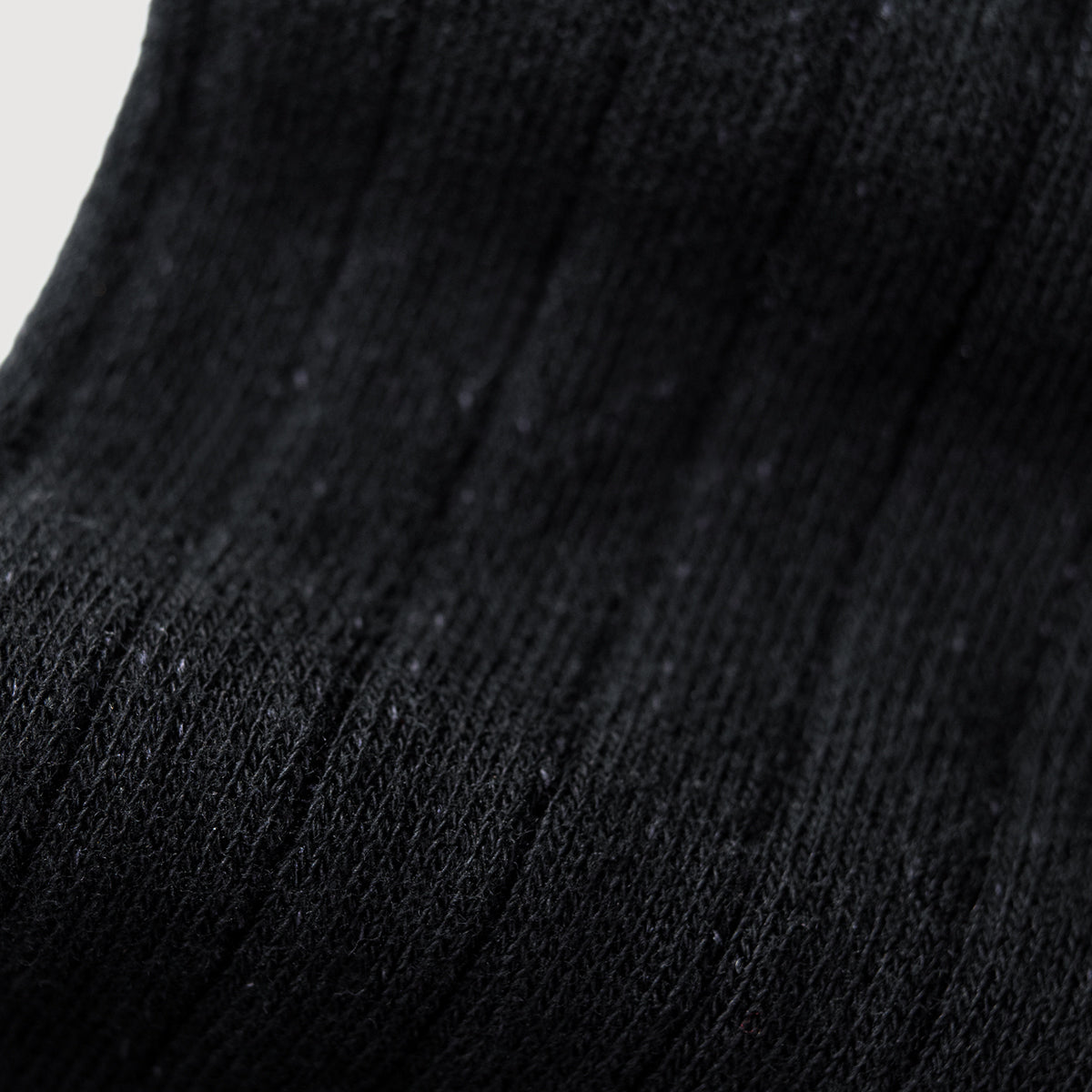 Everywear Classic Crew Socks | BLACK Two-tone Combo 3 Pairs