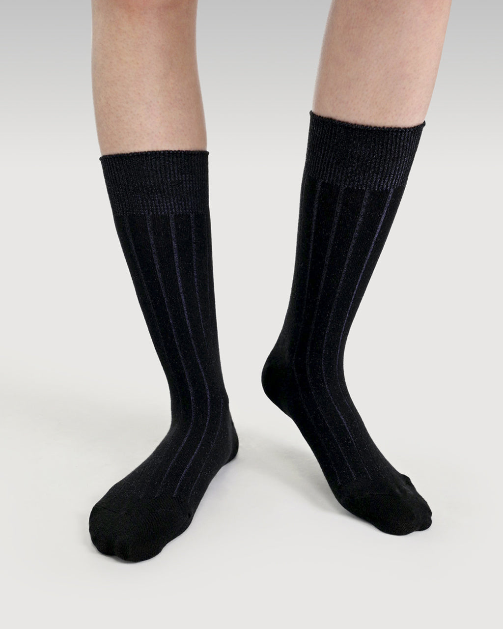 Everywear Classic Crew Socks | BLACK x GRAY