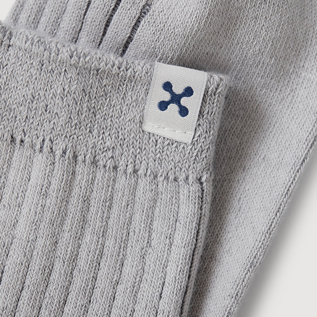 Everywear Refined Ankle Socks | GRAY x LIGHT GRAY