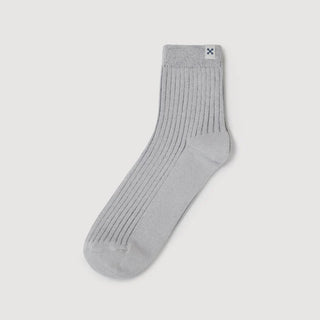 Everywear Refined Ankle Socks | Gray x Light Gray