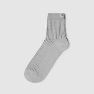 Everywear Refined Ankle Socks | Gray x Khaki