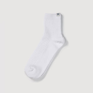 Everywear Refined Ankle Socks | White